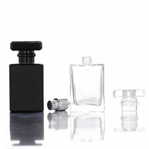 30ML perfume refill bottle, high-end hydrating spray bottle, glass travel press small spray bottle, portable perfume bottle empty bottle