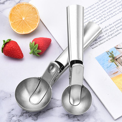 Selling Snow Cream Scooper Manufacturer Wholesale Multi-function 430 Stainless Steel Snow Cream Spoon Ice Cream Scoop Fruit Tool