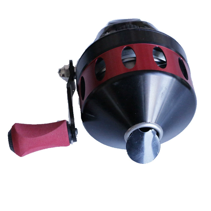 Carrete TR35/TB35 en uso en entorno de pesca