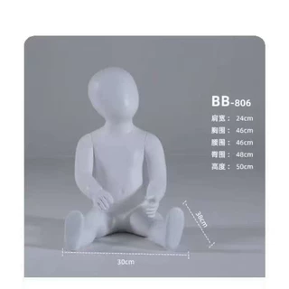 定制款婴儿模特道具儿童店橱窗展示架1岁2岁衣服展示单模特架