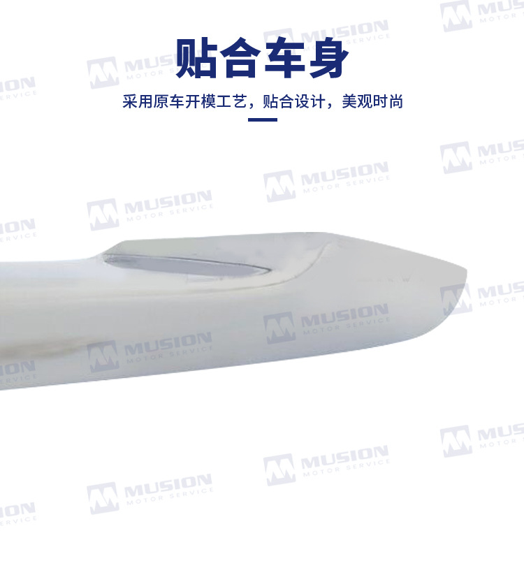 Manse Suitable for 18-20 Bmw 5 Series Front Bumper Trim, Original Replacement Rear Bumper Trim, Fender and Door Decoration