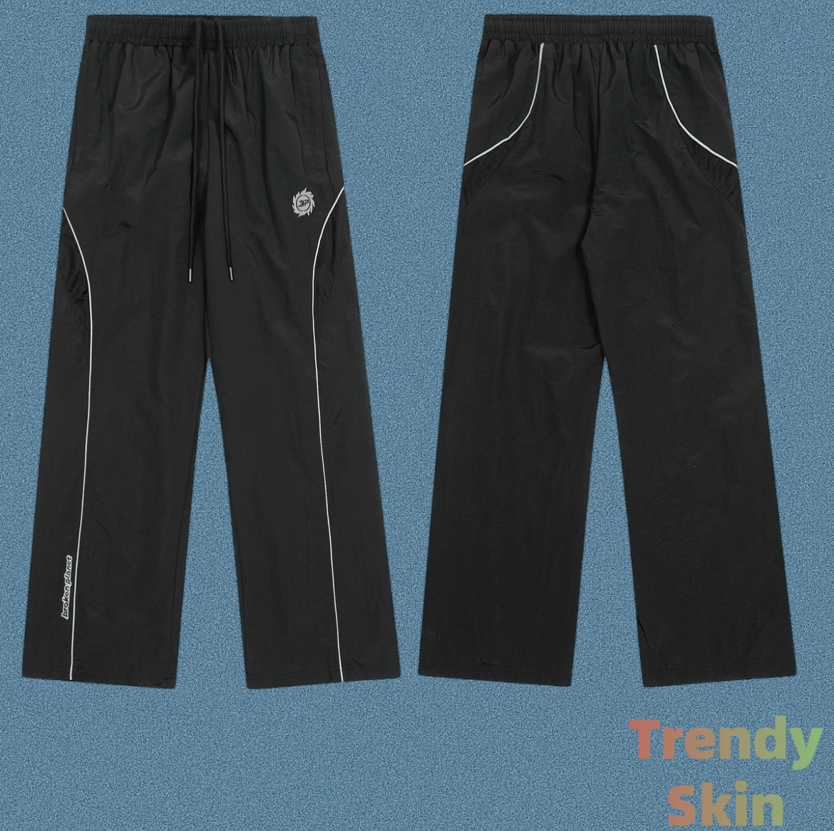 Broken Planet high street thin woven suit breathable 3M reflective European and American hip-hop rap casual