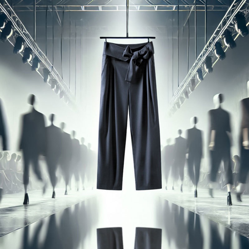 【3 stores】【Brilliant Ladder Platform】JH Junhong Spring and Autumn Casual Wide-Leg Trousers, Woven Long Pants, Slimming Effect