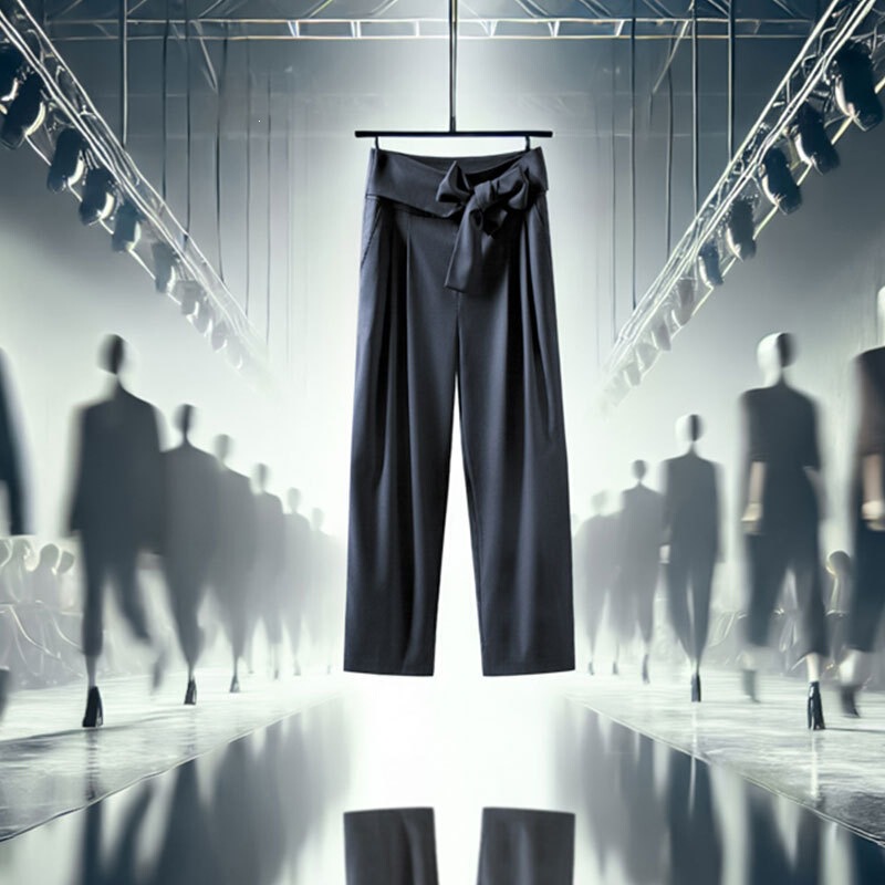 【3 stores】【Brilliant Ladder Platform】JH Junhong Spring and Autumn Casual Wide-Leg Trousers, Woven Long Pants, Slimming Effect 【3 stores】【Brilliant Ladder Platform】JH Junhong Spring and Autumn Casual Wide-Leg Trousers, Woven Long Pants, Slimming Effect