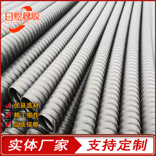 Bridge concrete applied through steel strand plastic corrugated pipe white PE slub pipe prestressed plastic corrugated pipe