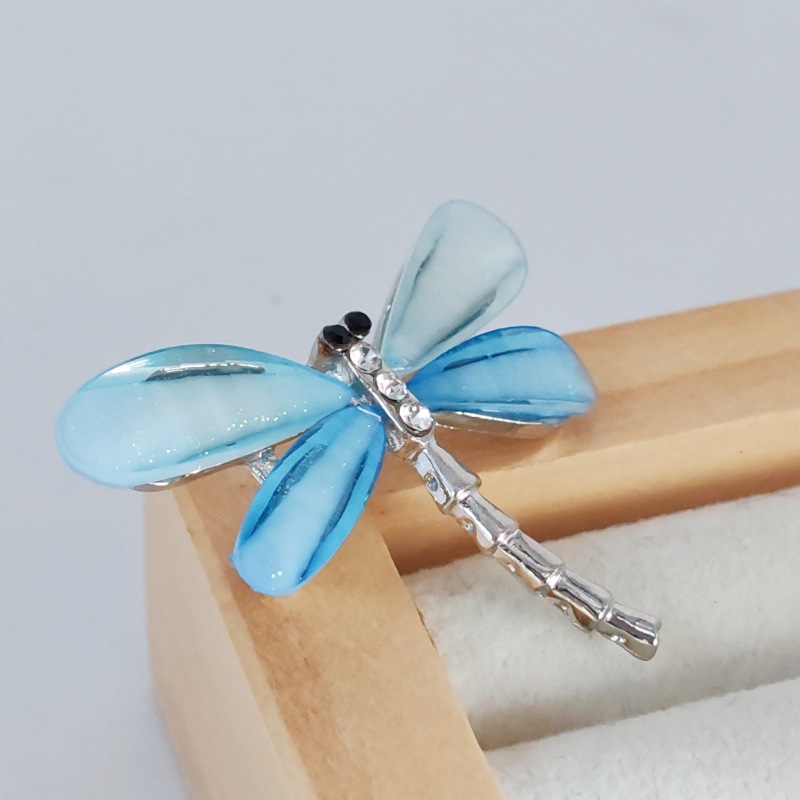 Spilla libellula donna accessorio moda spilletta animale_voghion.com
