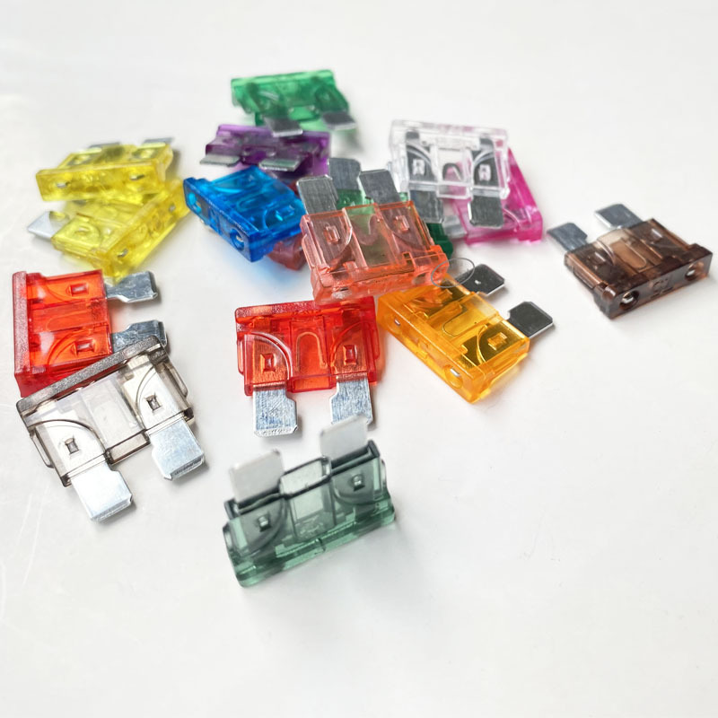 【批发】爱玛电动车保险丝3A32V紫色插片\凯骑电动车保险丝25A