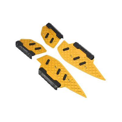 Foot Pedals Anti-Fall Rubber Pad – Motorcycle pedals - original-hole-slot-non-destructive-installation-widened-foot-padsgold