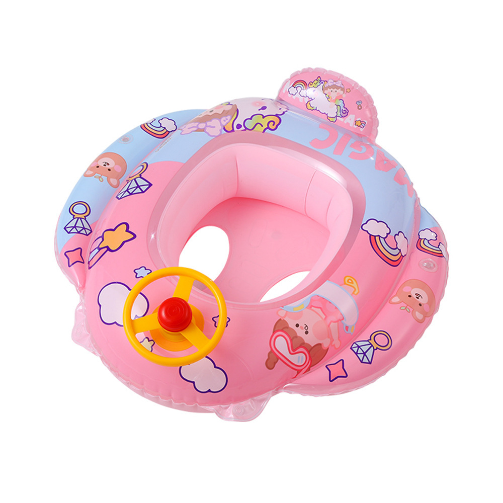 Flotador con Asiento y Volante Infantil de PVC, Inflable y Anti-vuelco para Piscinas image 24