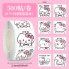 JUP067kt cat emoticon pack-8 loops-square-500 stickers