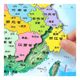China map jigsaw puzzle magnetic world children's toys 3-6-10 years old primary school students magnetic version 3 three-dimensional board
