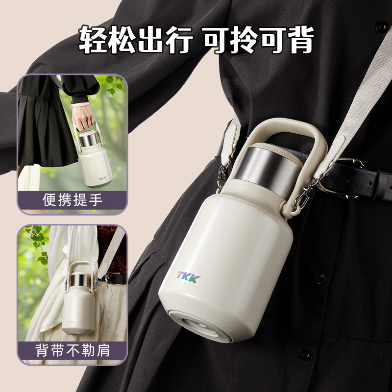 TKK Yuexiang ポータブルハンドル断熱カップステンレス鋼 316 茶水分離ポット高価値カップギフト卸売|undefined