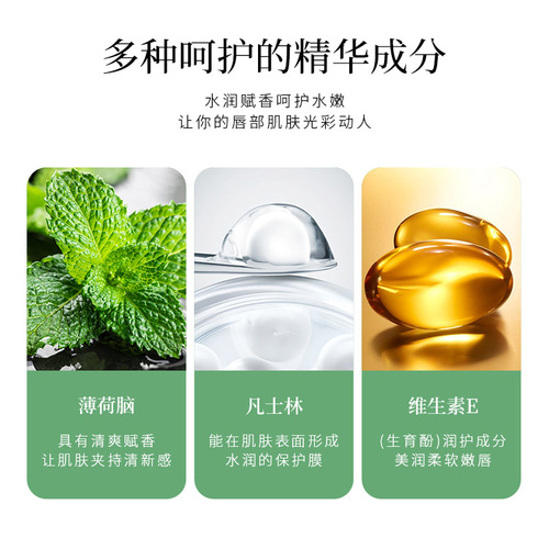 Paeseiya Men's Lip Balm: Hydrating, Moisturizing, Natural Plant-Based Lip Care—Colorless Formula to Reduce Lip Lines—Wholesale Available