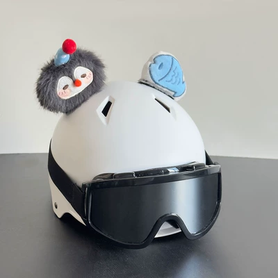 Dəbilqə (Kaska) aksesuarları – Riders, Motorcycle Decorations, Detachable - penguin-fish