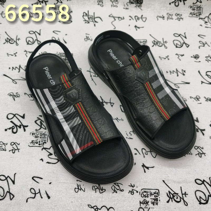 Сандалии мужские, новая летняя стильная индивидуальная верхняя одежда, пляжная обувь для вождения, нескользящие повседневные сандалии на мягкой подошве с защитой от запаха