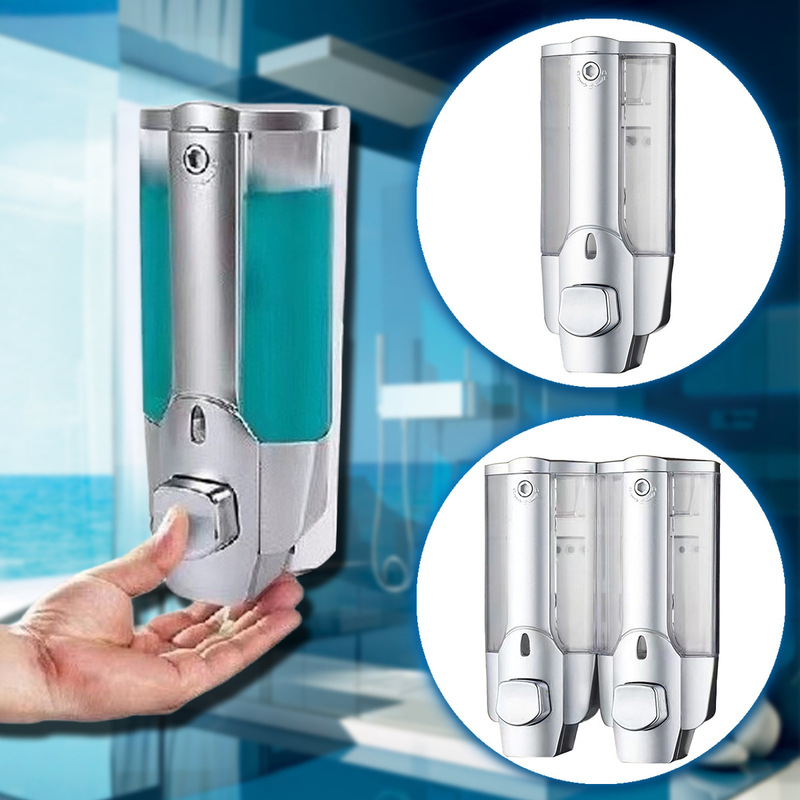 Bathroom Manual Press Soap Dispenser Liquid Dispenser Bathroom Hardware Hotel Soap Dispenser Body Soap Shampoo Dispenser