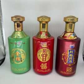 厂家批发喷涂烤花白酒瓶一斤装密封自酿白酒分装瓶玻璃酒瓶空酒瓶