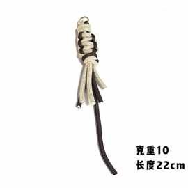 工厂直销 潮流时尚挂件 双色双拼手工编结 裤子包包装饰用 可DIY