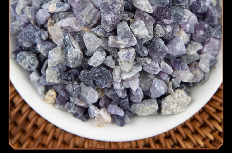 Purple Fluorite Zi Shi Ying Raw Mineral Herb 500g Dried Loose Bulk for Traditional Decoction Use details