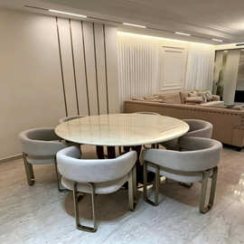 酒店接待洽谈椅商务会客椅轻奢高级感前台接待椅现代简约轻奢休闲