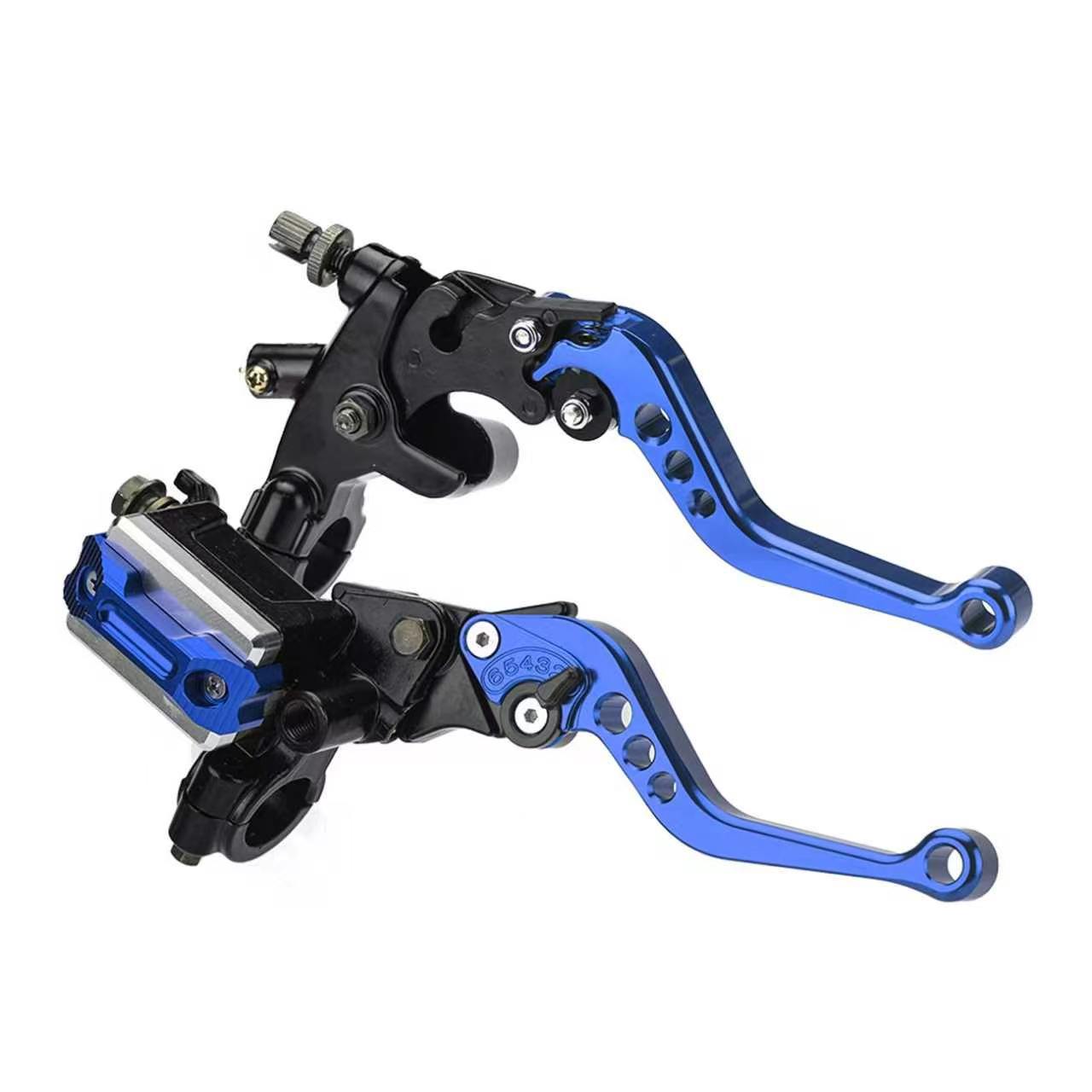 Motorcycle Modified Disc Brake Pump, Golden Prince Hydraulic Brake Pump, Cnc Aluminum Alloy Clutch Handle Assembly Parts