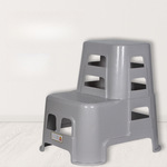 多功能二步梯凳家用登高凳加厚塑料洗车凳子两步凳台阶高低梯子凳