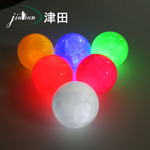 高尔夫公园球LED灯芯纽扣电池发光球直径60mm休闲娱乐球厂家直销