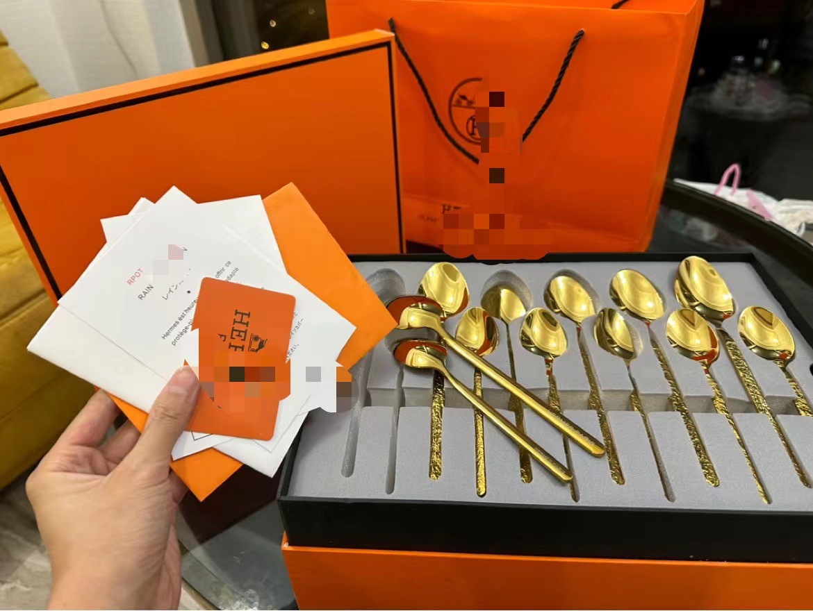 H家6人餐（24件）刀叉勺套装送礼节日礼品西餐都是好选择