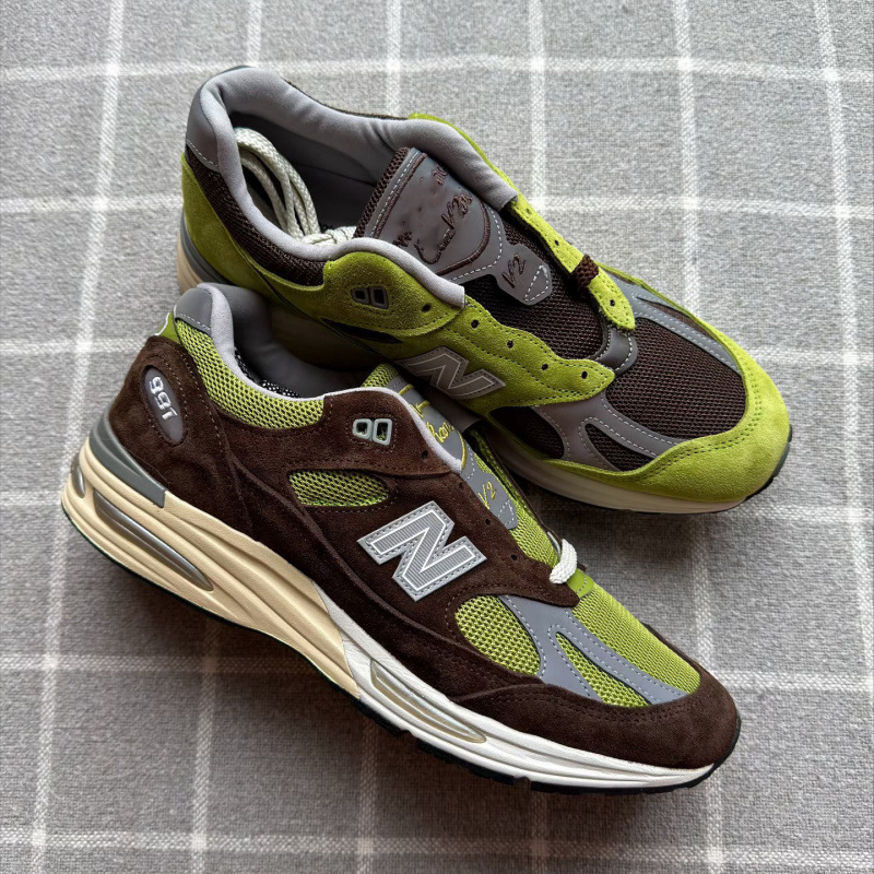 Nb 991V2 Retro Qaçış Ayaqqabısı - Süet, Yüngül, Kişi və Qadın