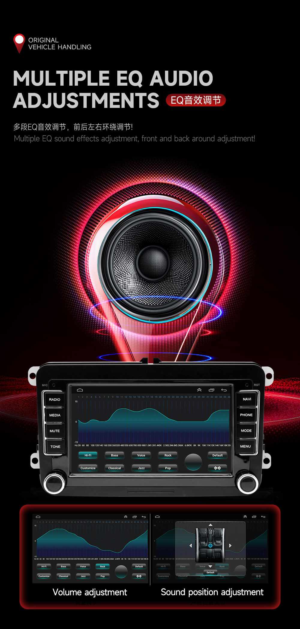 For Volkswagen Universal Navigation Volkswagen Dvd Navigation Integrated Machine Volkswagen Car Audio and Video Navigator