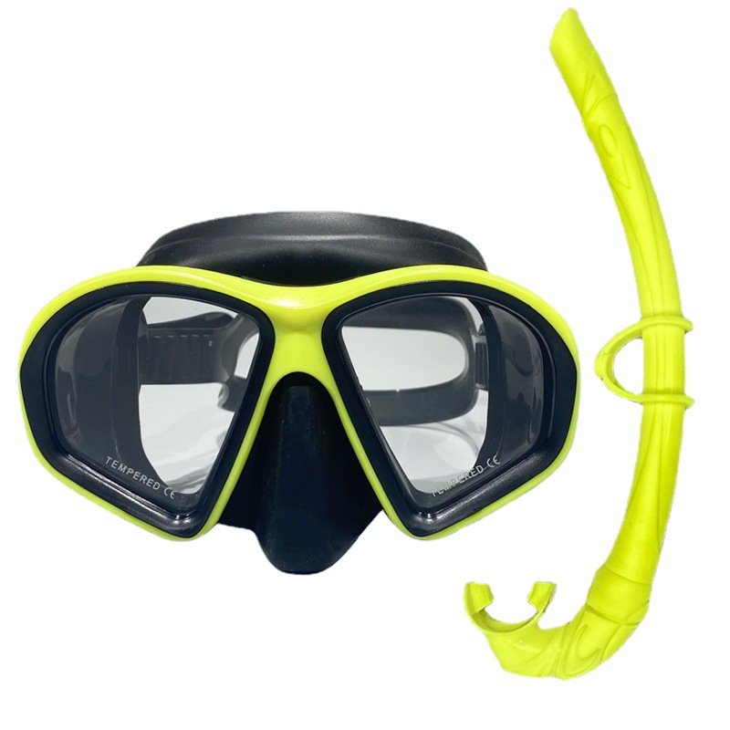 Snorkel Sanbao traje completo seco gafas de buceo equipo tubo de respiración traje anti-niebla HD gafas traje de buceo