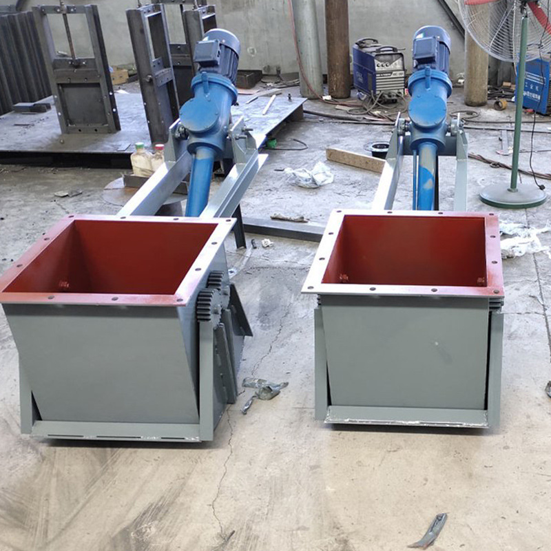 腭式阀电液动推杆腭式闸门扇形弧形鄂式闸阀大口径卸料放料阀