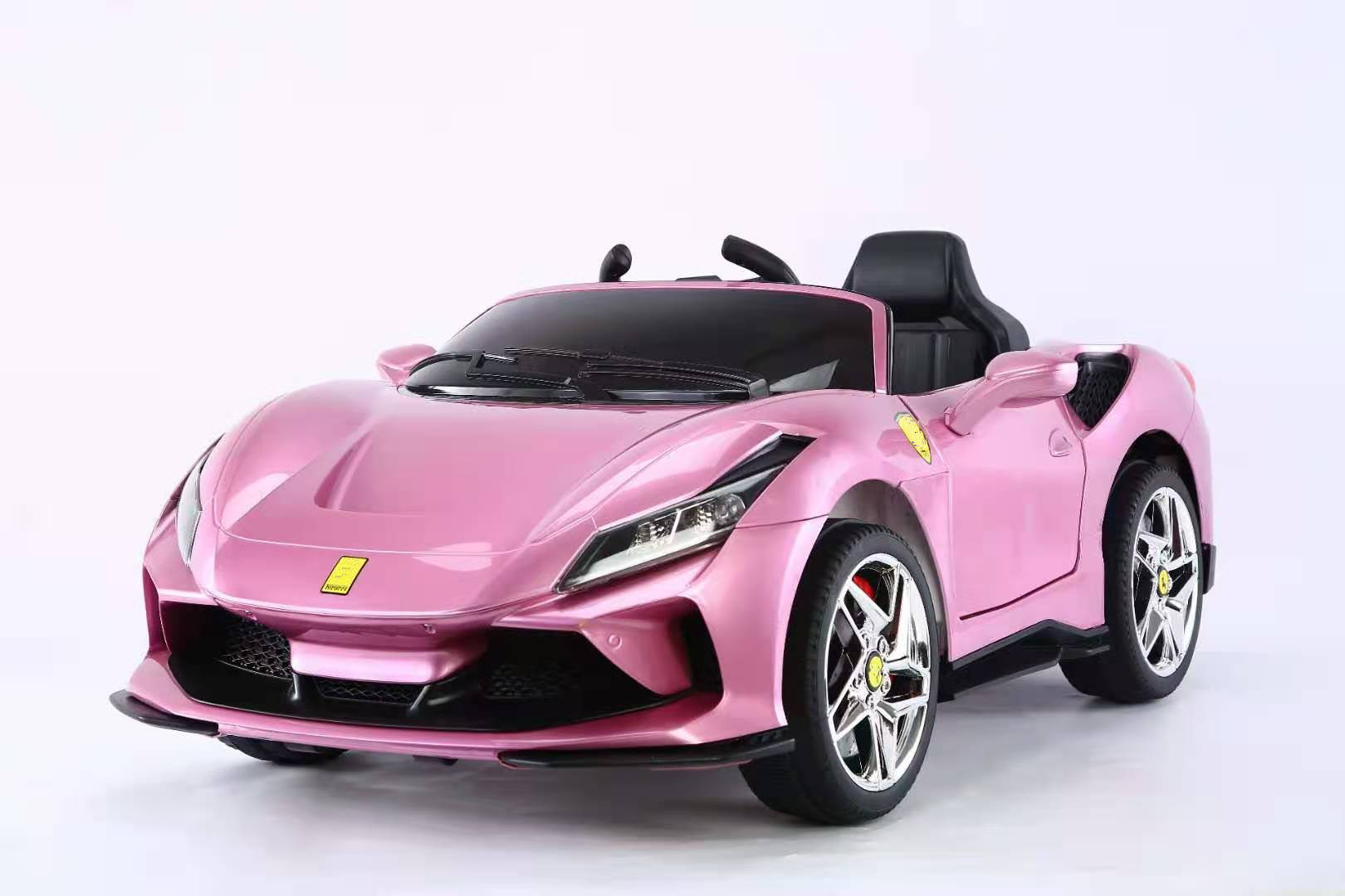 Nuevo coche eléctrico de los niños de cuatro ruedas portátil vehículo todoterreno coche de doble unidad de control remoto cochecito de bebé