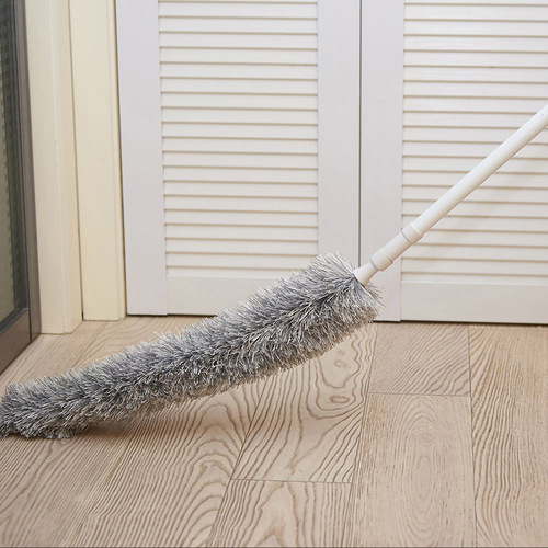 Feather duster wholesale extended telescopic pole household cleaning simple wind dust dust under the bed electrostatic dust duster