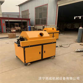 全自动钢筋除锈机 HS-38型螺纹钢筋翻新去锈机 小型除锈机图片