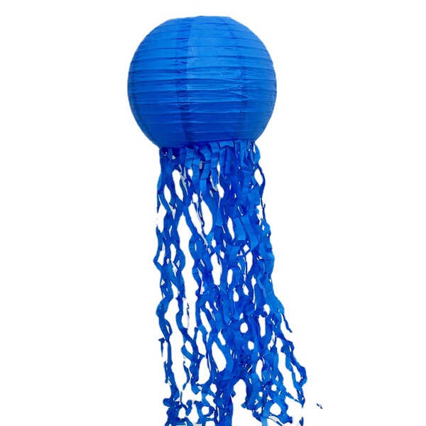 Wholesale jellyfish paper lantern Mermaid Birthday Decoration Color…