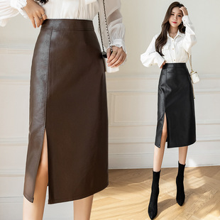 ���� ��ɫPUƤȹŮ���L����ɫ�����_������Lȹa�ְ���һ��ȹ�ﶬ