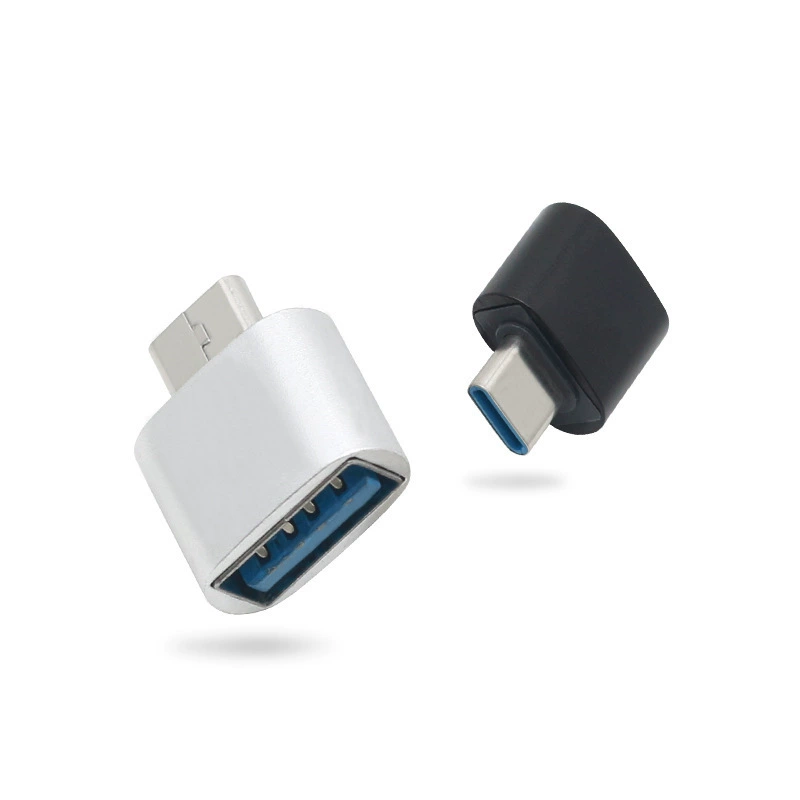 Адаптер Type-C OTG адаптер из алюминиевого сплава USB Type-C Адаптер 3,1 Адаптер OTG