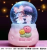 Powder girl powder (music+color lamp+automatic internal rotation++automatic snow) large