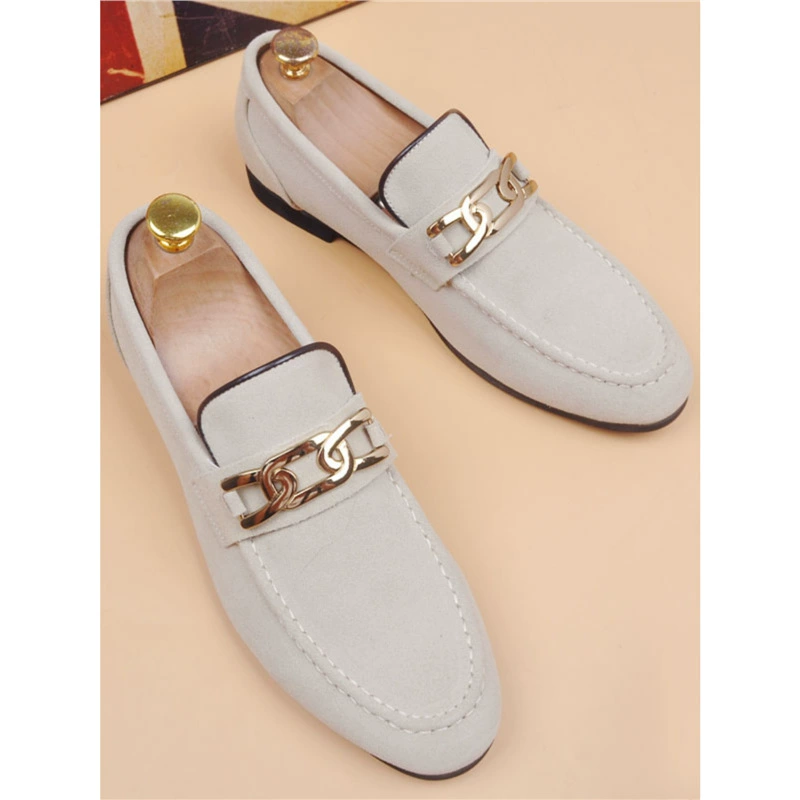 Летние и осенние дышащие мальчики кожаные ножки фасоль туфли