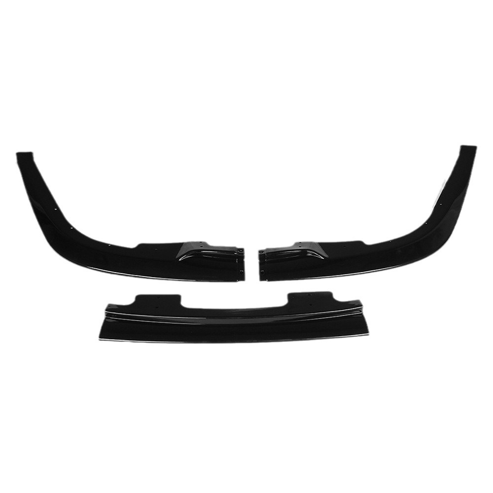 Esquina de labio frontal negro brillante transfronteriza adecuada para 06-07 Toyota Subaru Sti pala delantera piezas de modificación de tres etapas