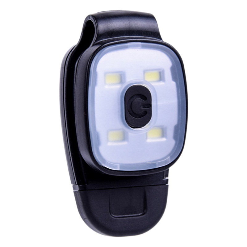 USB Rechargeable Led Headlamp Clip Light Emergency Warning Accessory Portable Mini Pocket Running Camping Light Camping Lamp
