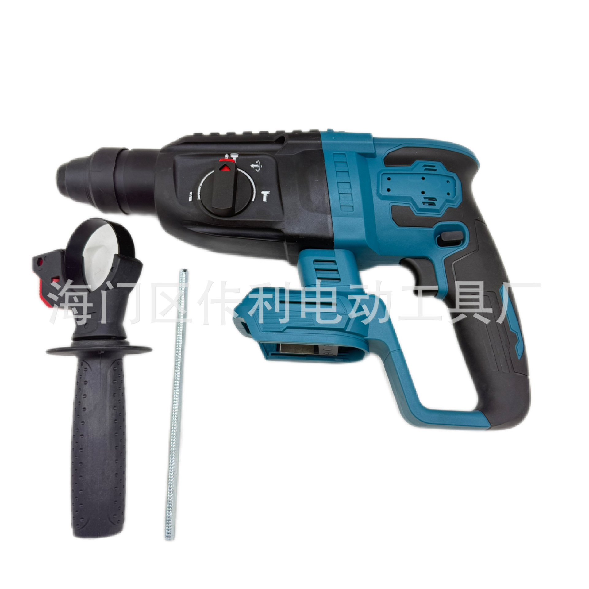 跨境外贸无刷锂电电锤大功率无线工业级多功能专业打孔