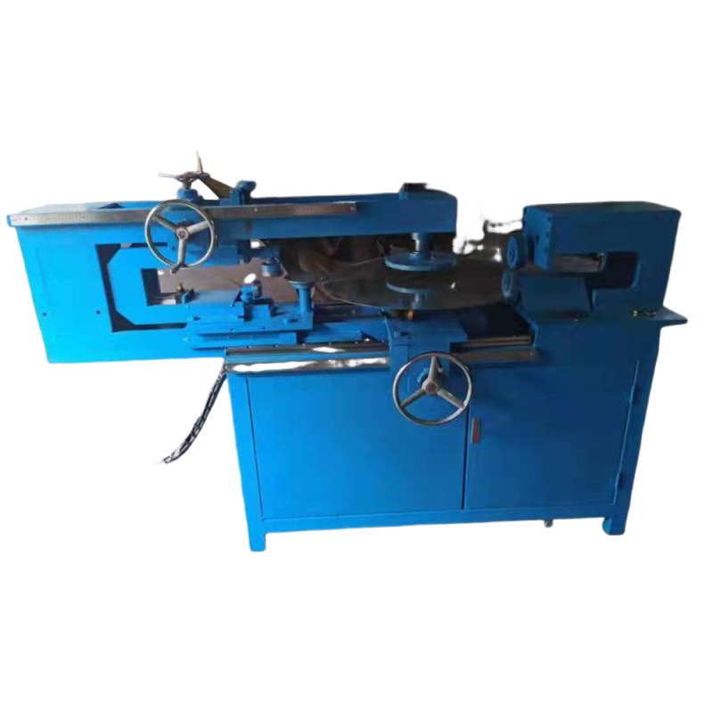 Máquina automática de borde de disco de metal máquina de borde de mesa de acero inoxidable máquina de borde de corte de bordes de productos redondos