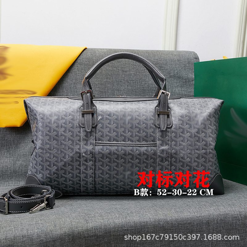 Cross-Border Gy Dog ​​Tooth Short-Distance Business Trip Travel Bag Fitness Bag Women's Handbag Large Capacity Foldableing Travel Bag Luggage Bag