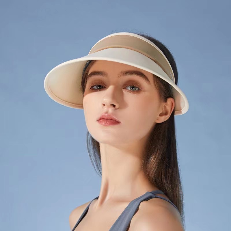 2022 New Women's Outdoor Sports Cycling Alpine Cap Fashion Golf Cap Topless Beach Sun Hat display picture 1