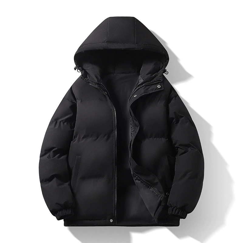 Hoody winter down jacket, increased thickness, for elementary school students, autumn/winter warm