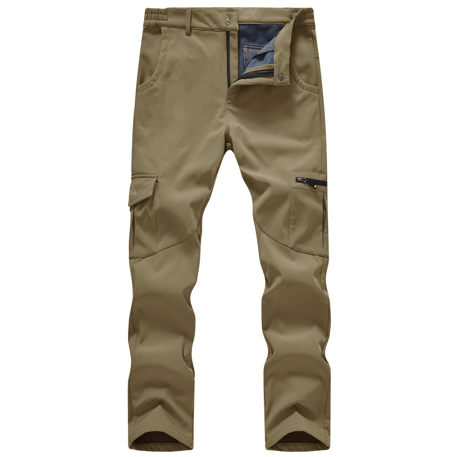 Men's Hiking Quick-Drying Waterproof Upf50 Lightweight Travel Golf Ice Hockey Workwear Hunting Pants Zipper Cargo Pants