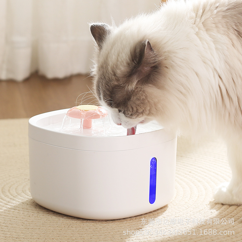 Agua circulante automática para mascotas, agua saludable para gatos, agua giratoria, alimentador silencioso, explosión transfronteriza