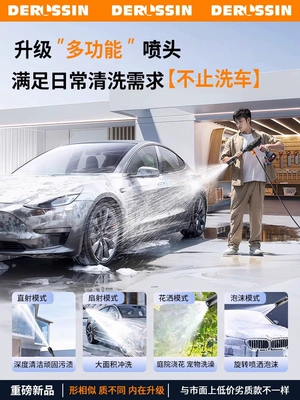 Portable car washer — floor cleaning tool, top-rated electric